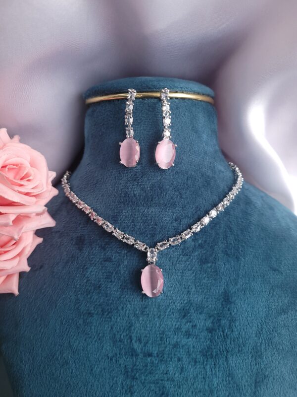 Deepika Padukone Inspired AD Set - Light Pink