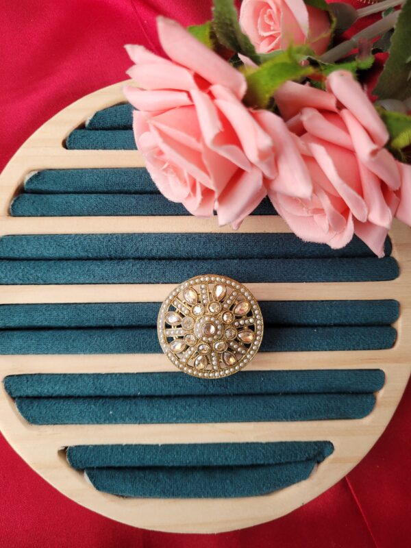 Shruti Adjustable Ring - Pattern 1