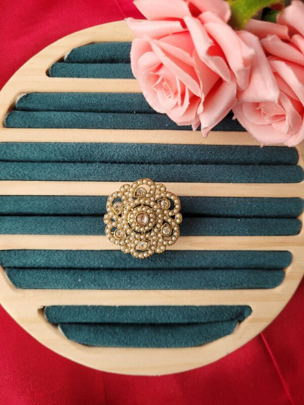 Urvashi Adjustable Ring - Pattern 2