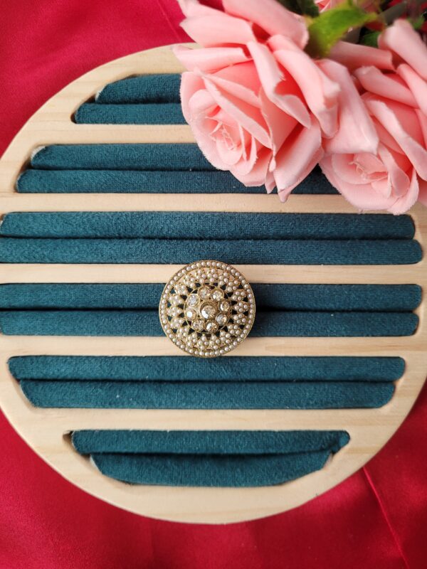 Urvashi Adjustable Ring - Pattern 3