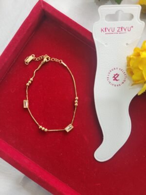 Stone Anti Tarnish Anklet