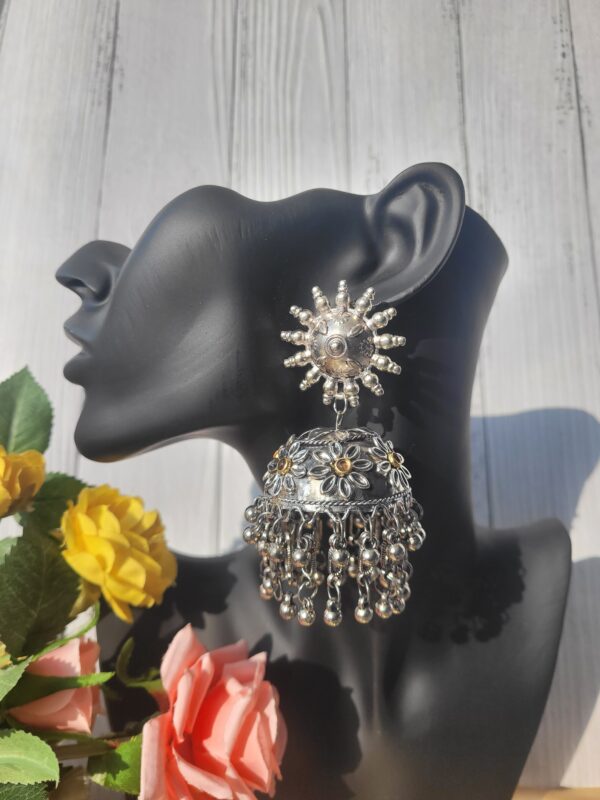 Corona Dual Tone Jhumki