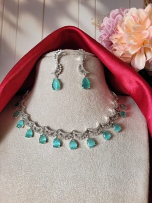 Jenny American Diamond Set – Mint Green