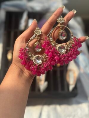 Neeti Chandbali – Dark Pink