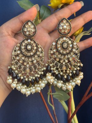 Mitali Premiun Earrings – Black