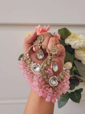 Neeti Chandbali – Light Pink