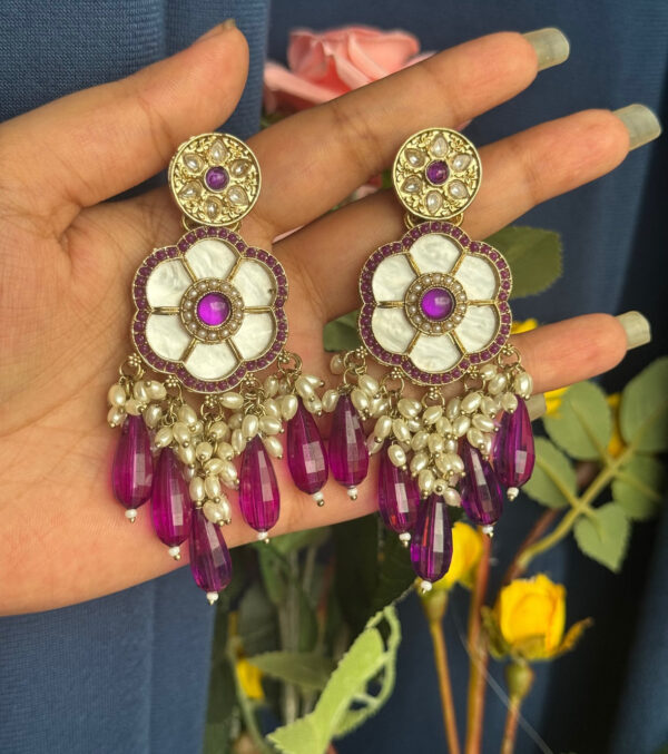 Nisha Marble Beauty - Purple