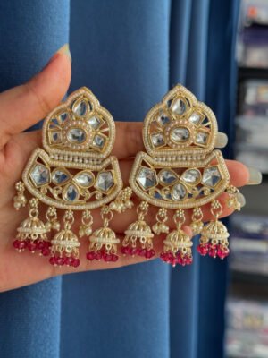 Krisha Unique Earrings – Wine