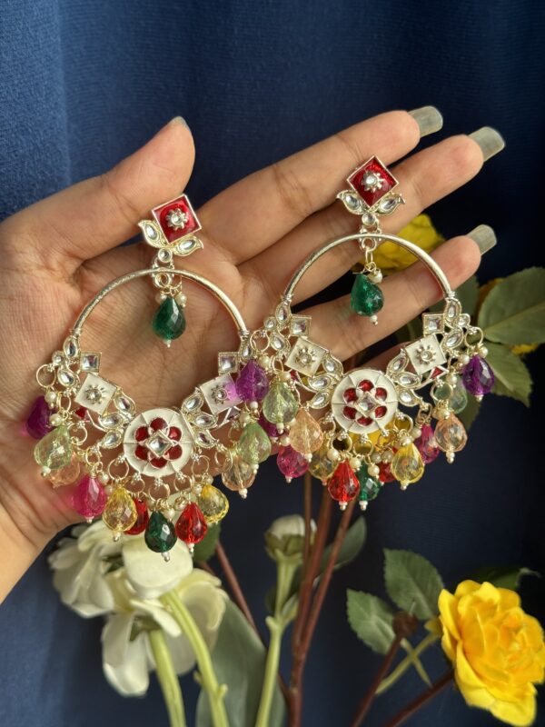 Chandbali Earrings - Multi