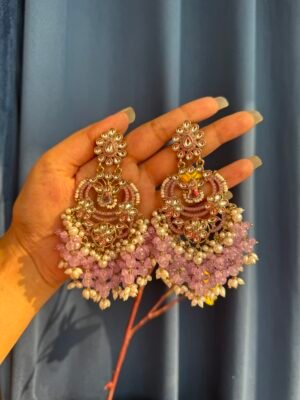 Nia Premium Earrings – Lavender