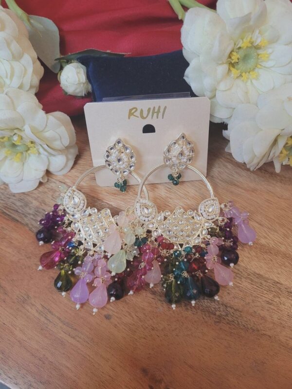 Crystal Earrings - Multi