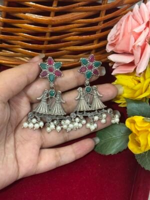Doli Stone Earrings – Multi