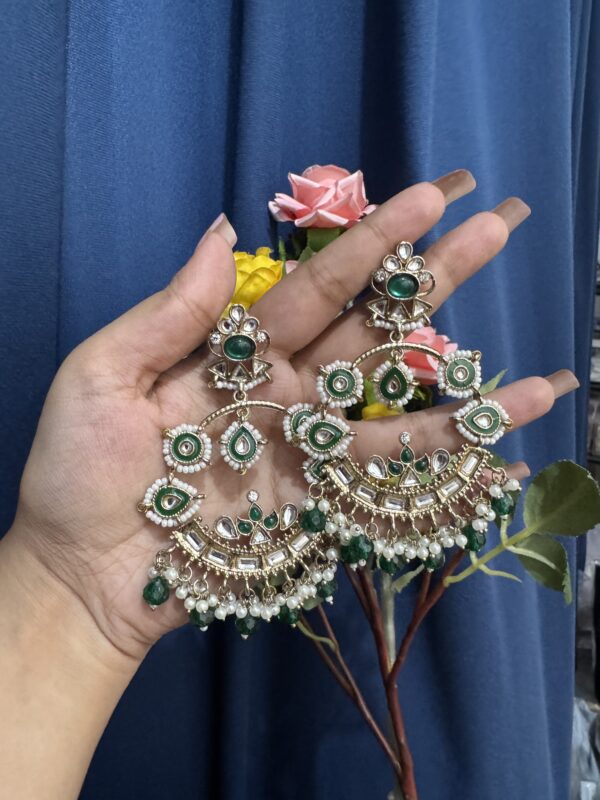 Mahima Meenakari Beauty - Dark Green