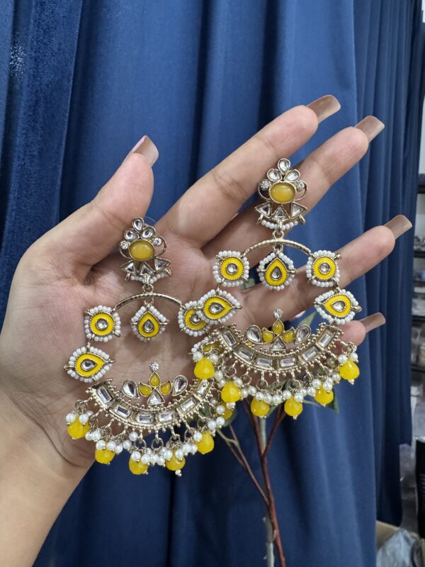 Mahima Meenakari Beauty - Yellow