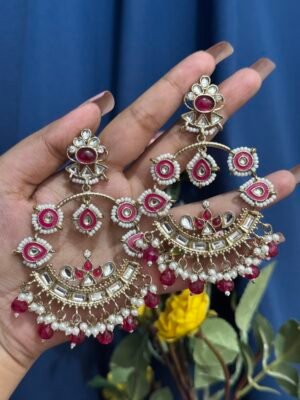 Mahima Meenakari Beauty – Dark Pink
