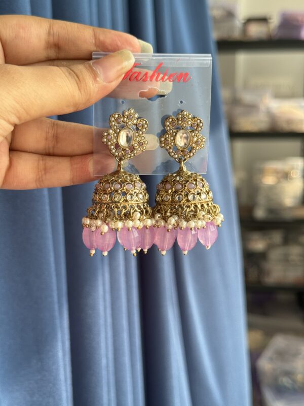 Drishti Jhumki - Lavender