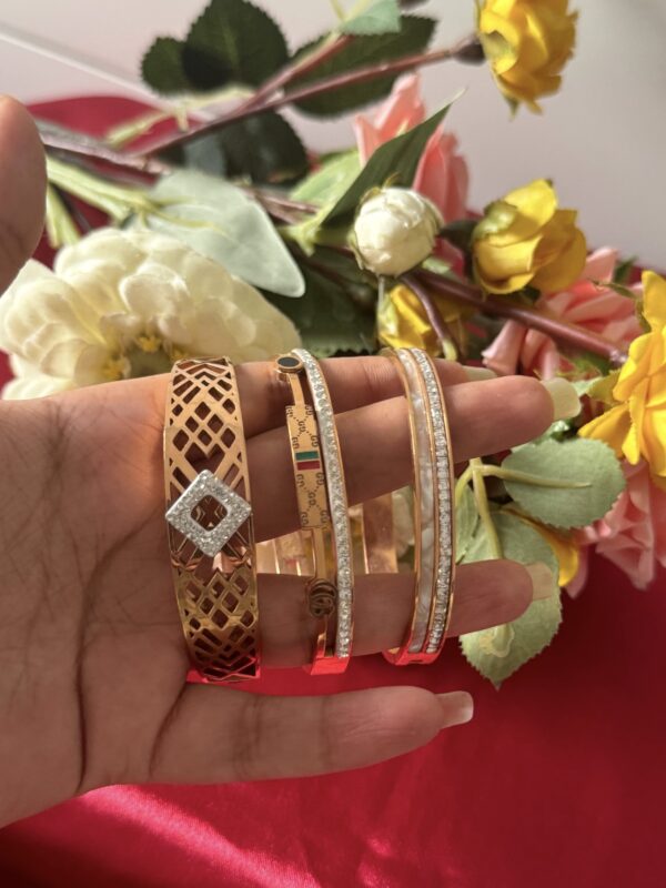 Anti Tarnish Kada Combo - Pattern 3