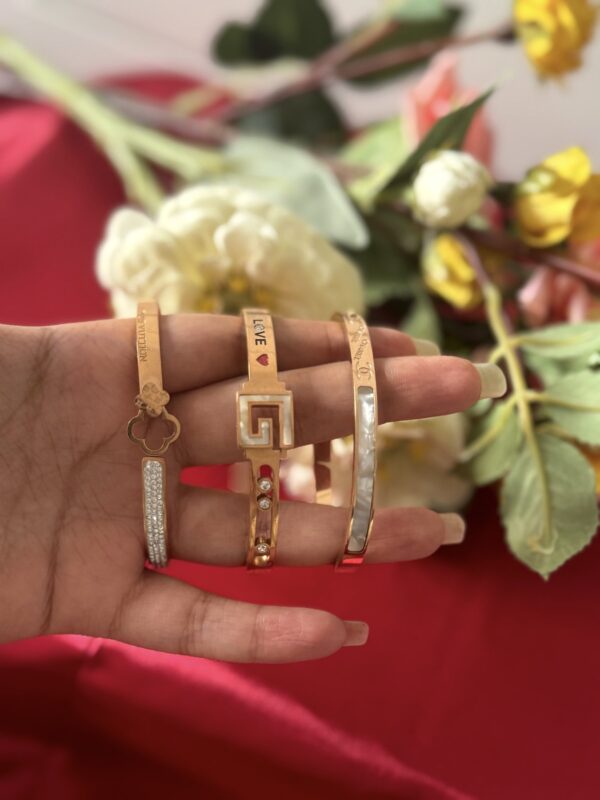 Anti Tarnish Kada Combo - Pattern 7