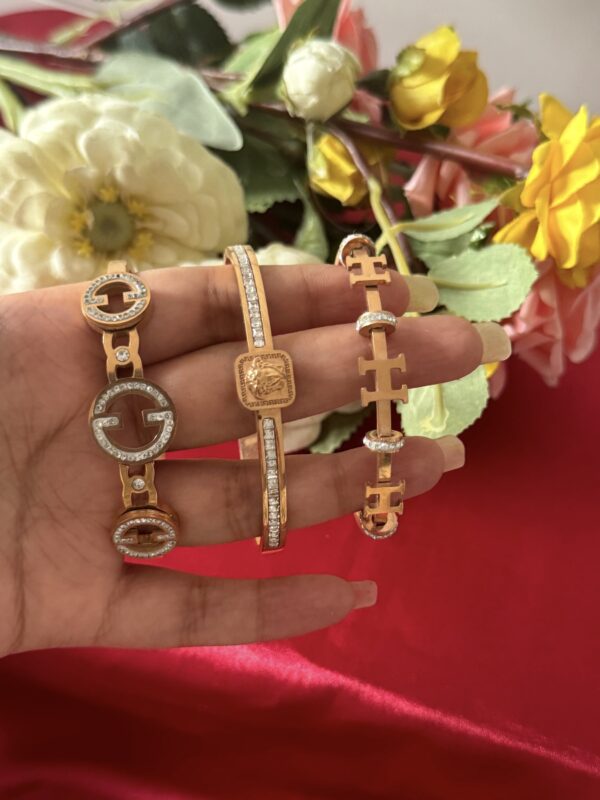 Anti Tarnish Kada Combo - Pattern 1