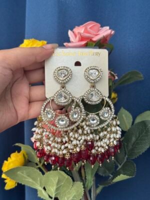 Falguni Kundan Beauty – Red
