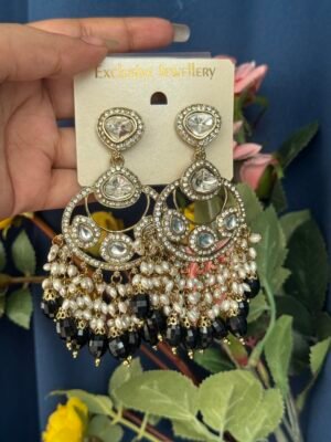 Falguni Kundan Beauty – Black