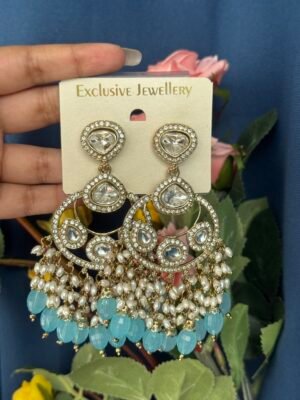 Falguni Kundan Beauty – Light Blue