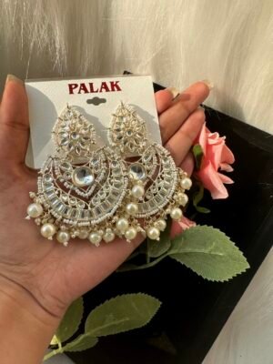 Palak Golden Earrings