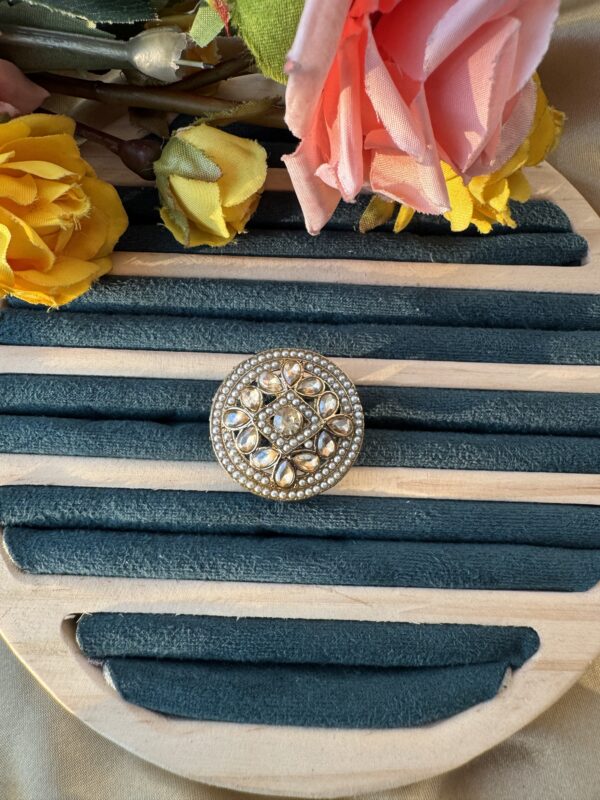 Adjustable Ring Ethnic - Pattern 4