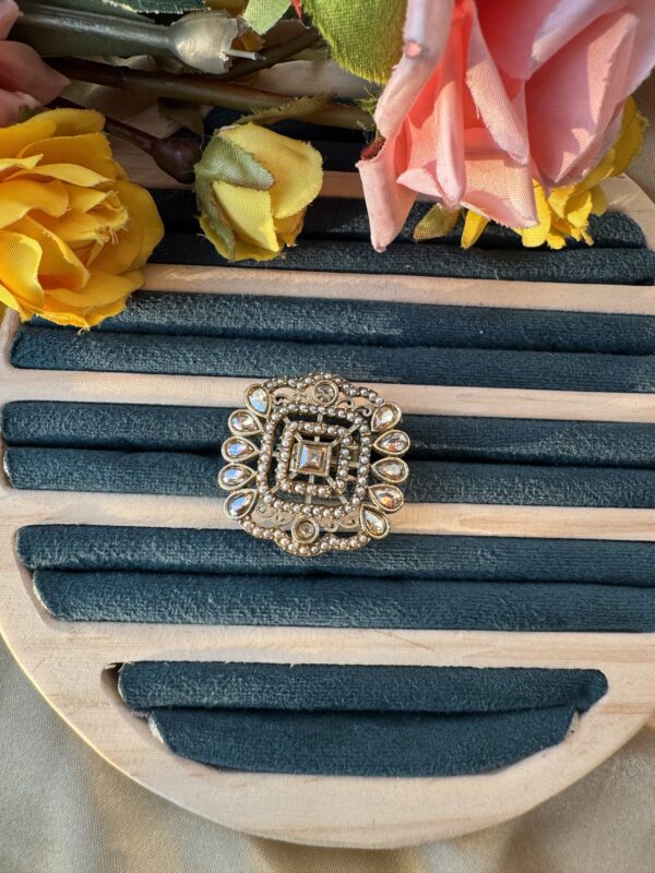 Adjustable Ring Ethnic - Pattern 5