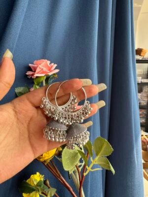 Jhumka Bali Earrings – Pattern 4