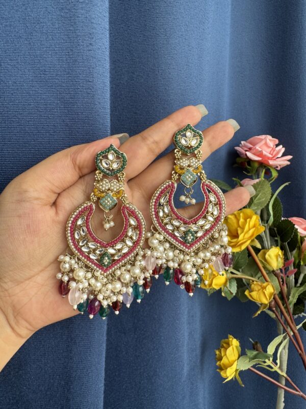 Yuvana Premium Earrings - Multi