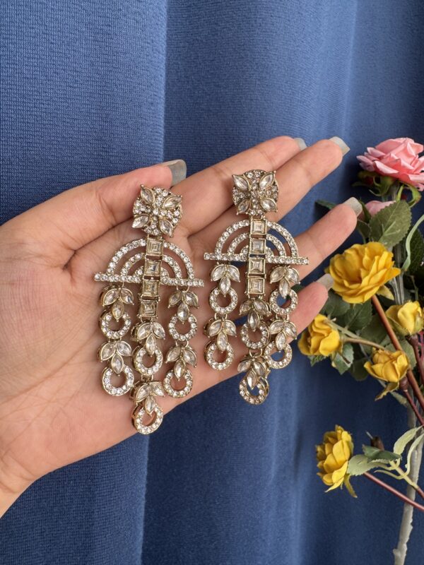 Golden Stone Earrings
