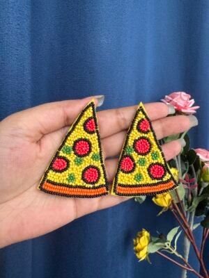 Pizza Earrings