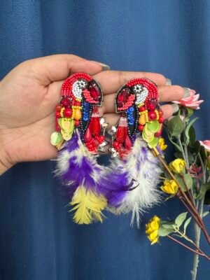 Parrot Handmade Earrings