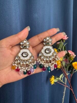 Abeera Marble Earrings – Multi