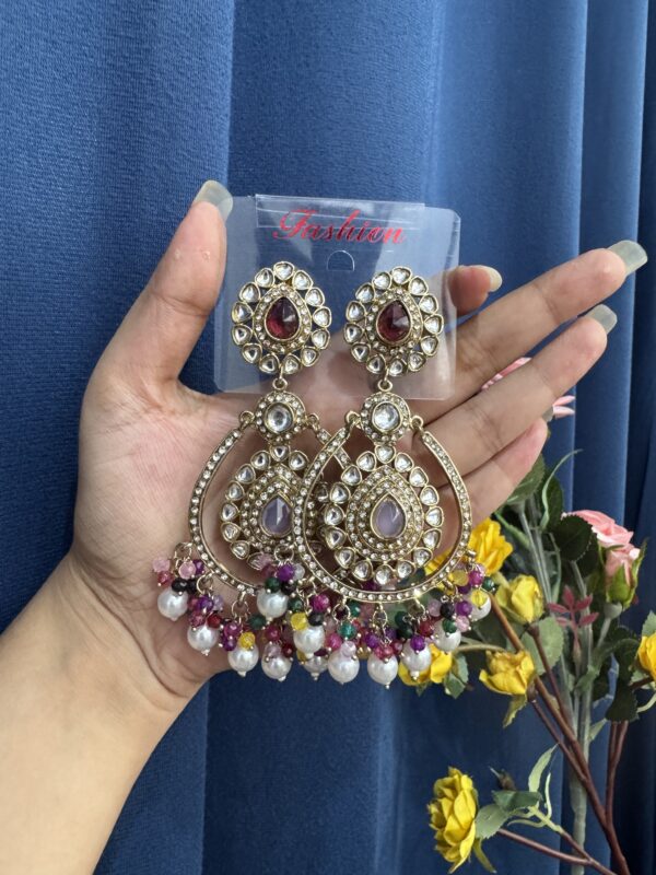 Kirti Premium Earrings - Multi