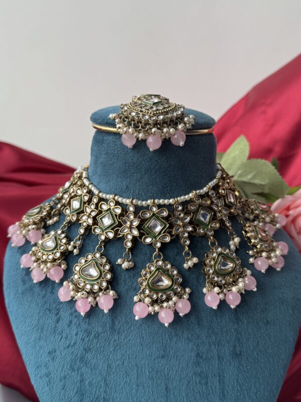 Noor Jahan Set - Light Pink - Image 2