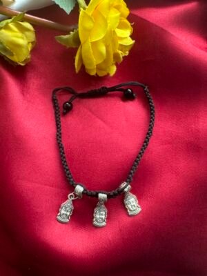Unique Anklet – Face Pattern