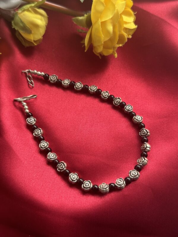 Anklet - Rose Pattern