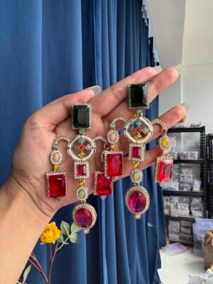 Ankita Inspired Earrings – Multi