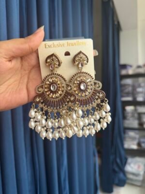Rani Premium Earrings – Wine