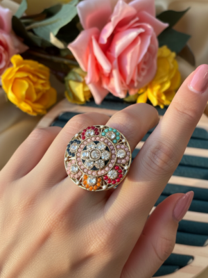 Adjustable Ring Ethnic – Pattern 1