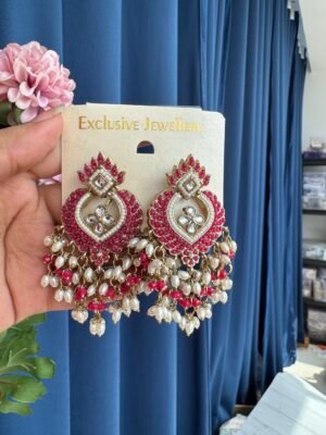 Bhavya Chandbali – Dark Pink