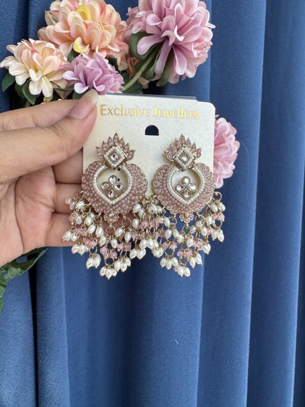 Bhavya Chandbali - Light Pink
