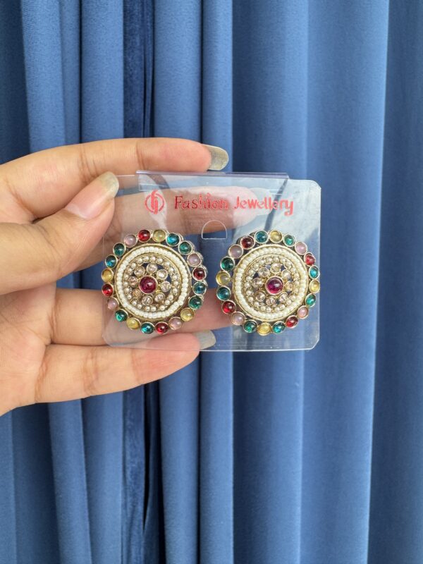 Kajol Ethnic Studs - Multi