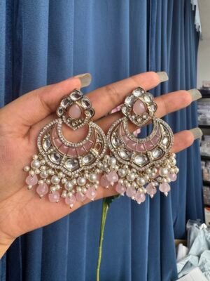 Zoya Chandbali – Light Pink