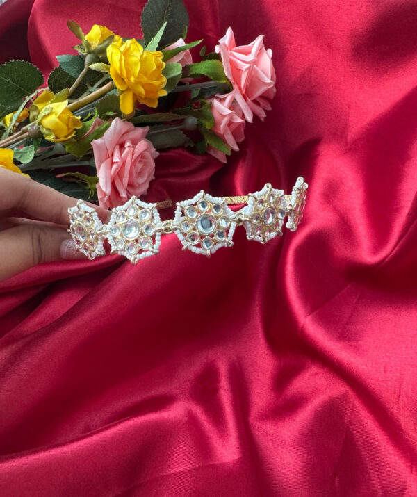 Kundan Hairband - Pattern 1