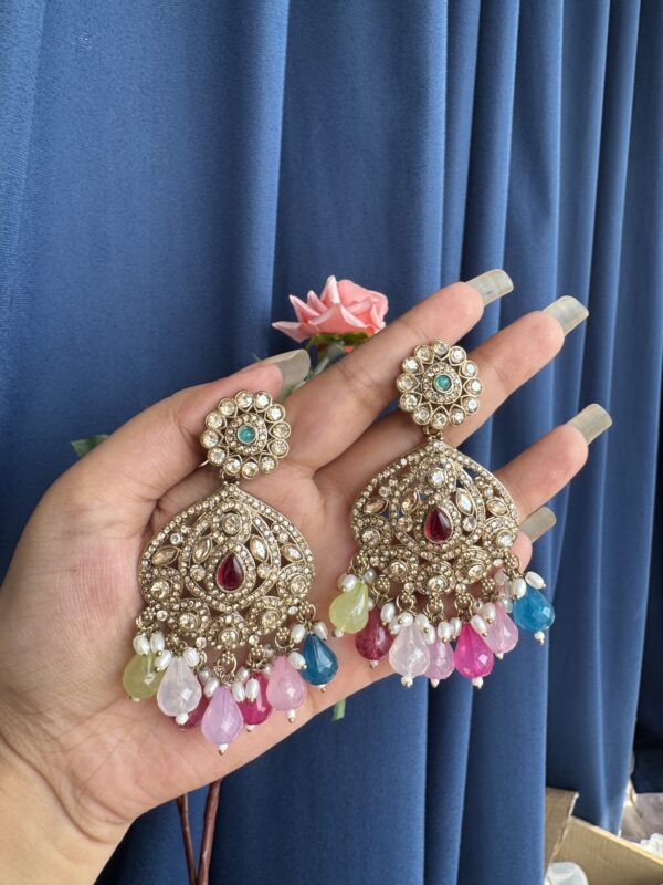 Seema Kundan Chandbali - Multi
