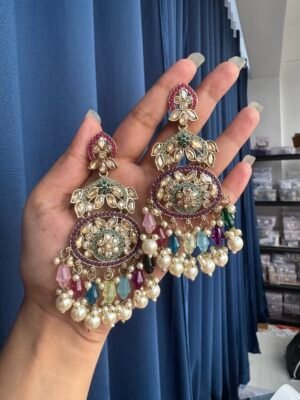 Vrushika Premium Earrings – Multi