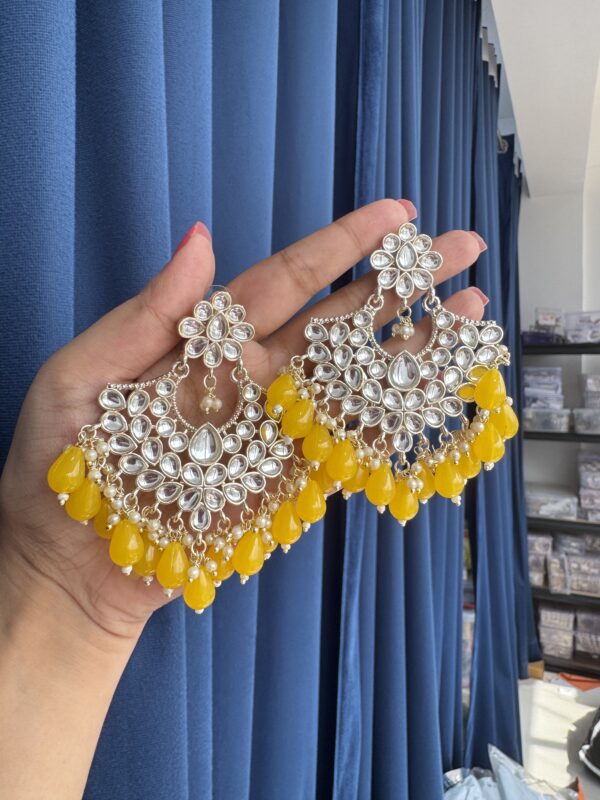 Pakhi Chandbali - Yellow